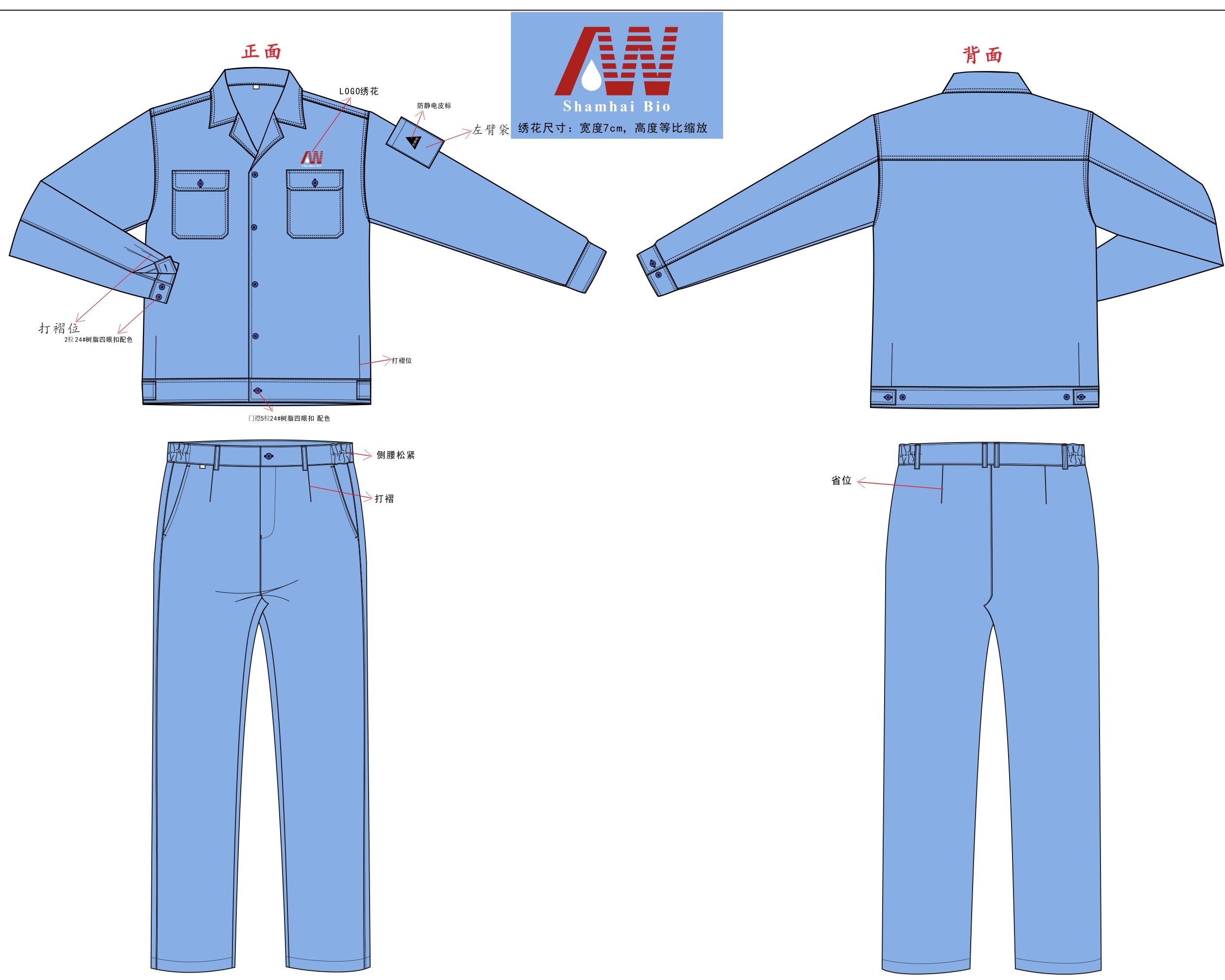 穿著(zhù)防靜電工作服需要關(guān)注到的小細節