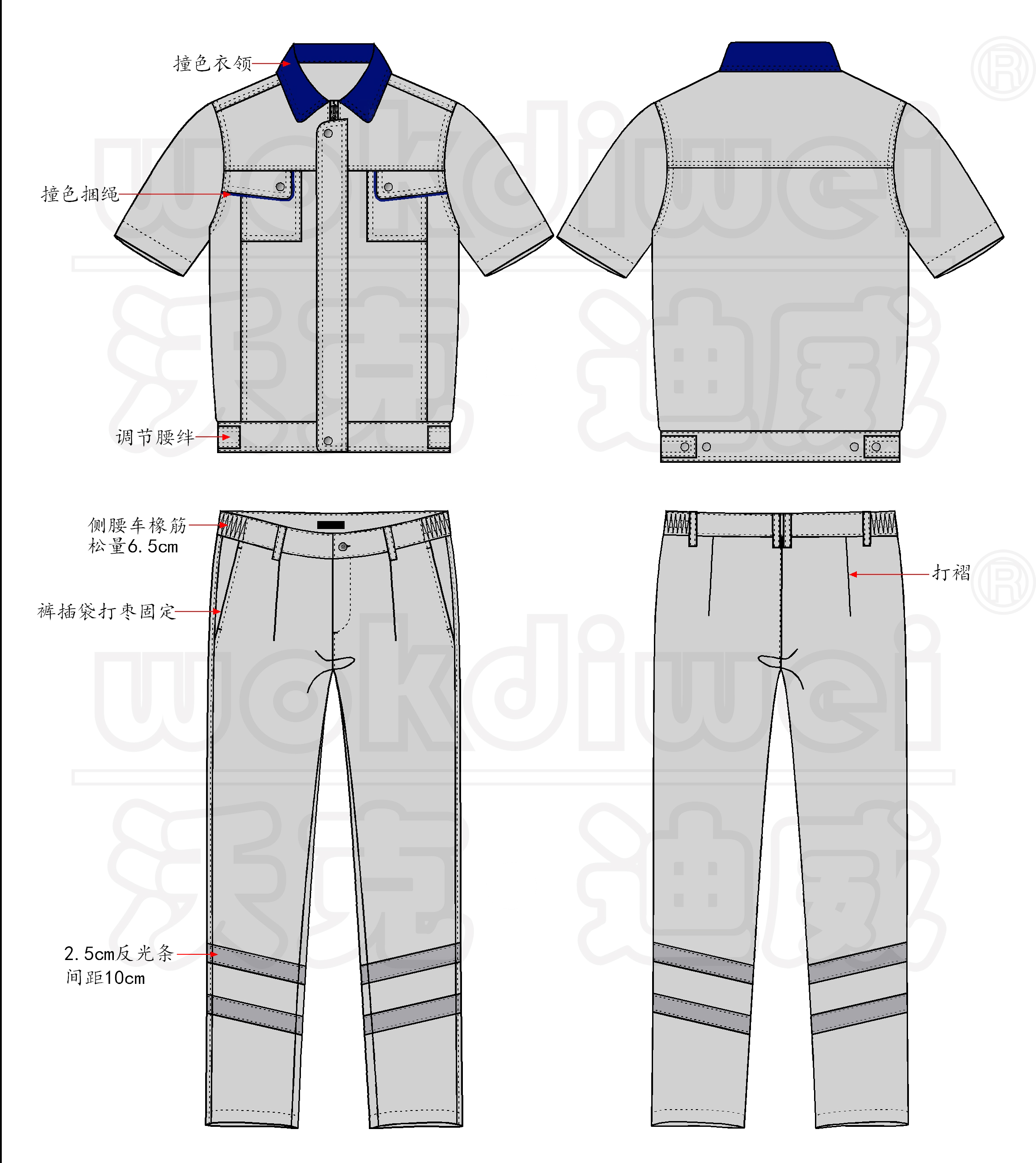 沃克迪威防靜電工作服